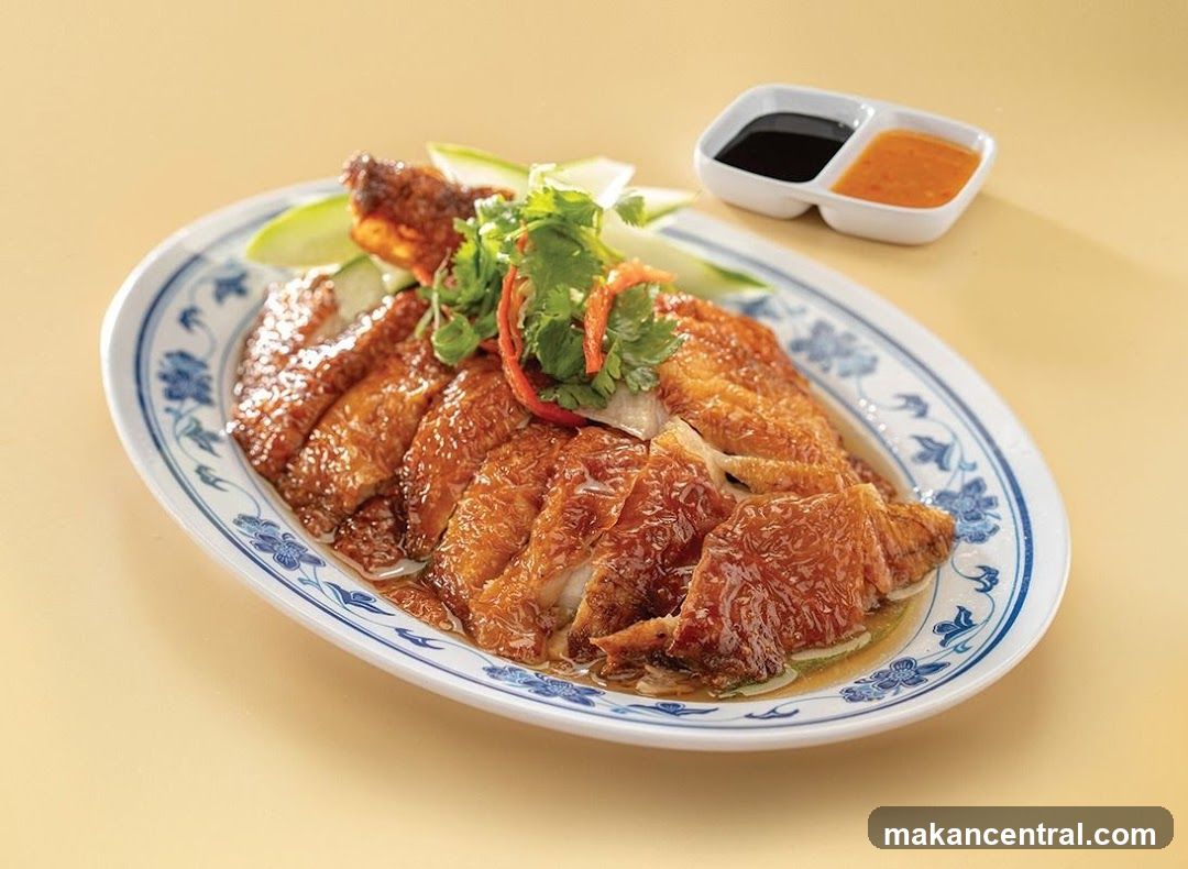 Roasted Chicken with Sauces