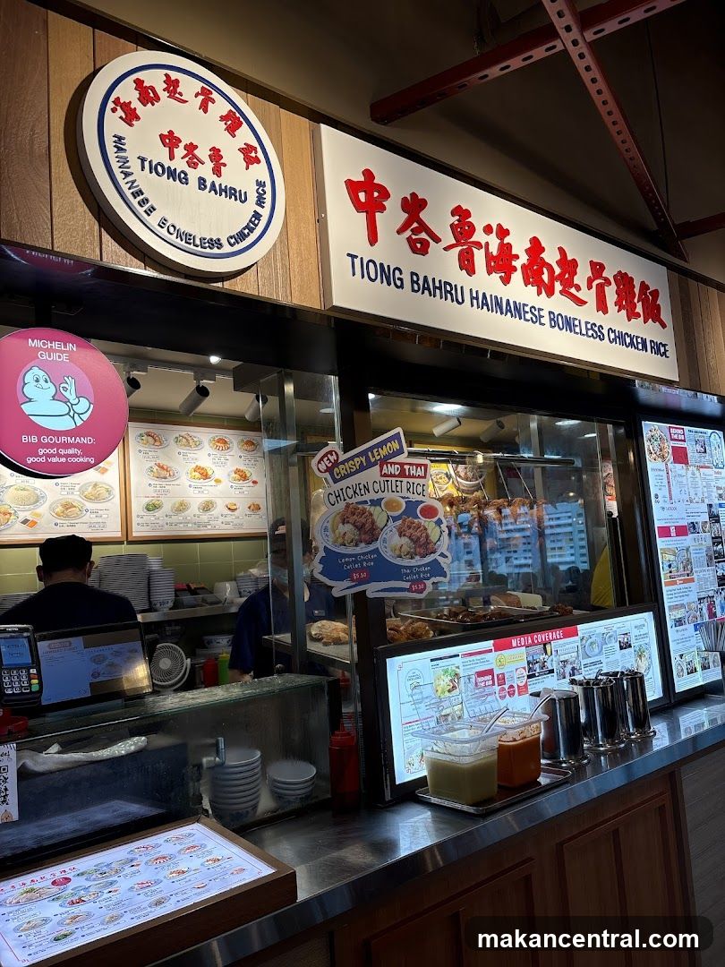 Tiong Bahru Hainanese Boneless Chicken Rice Stall