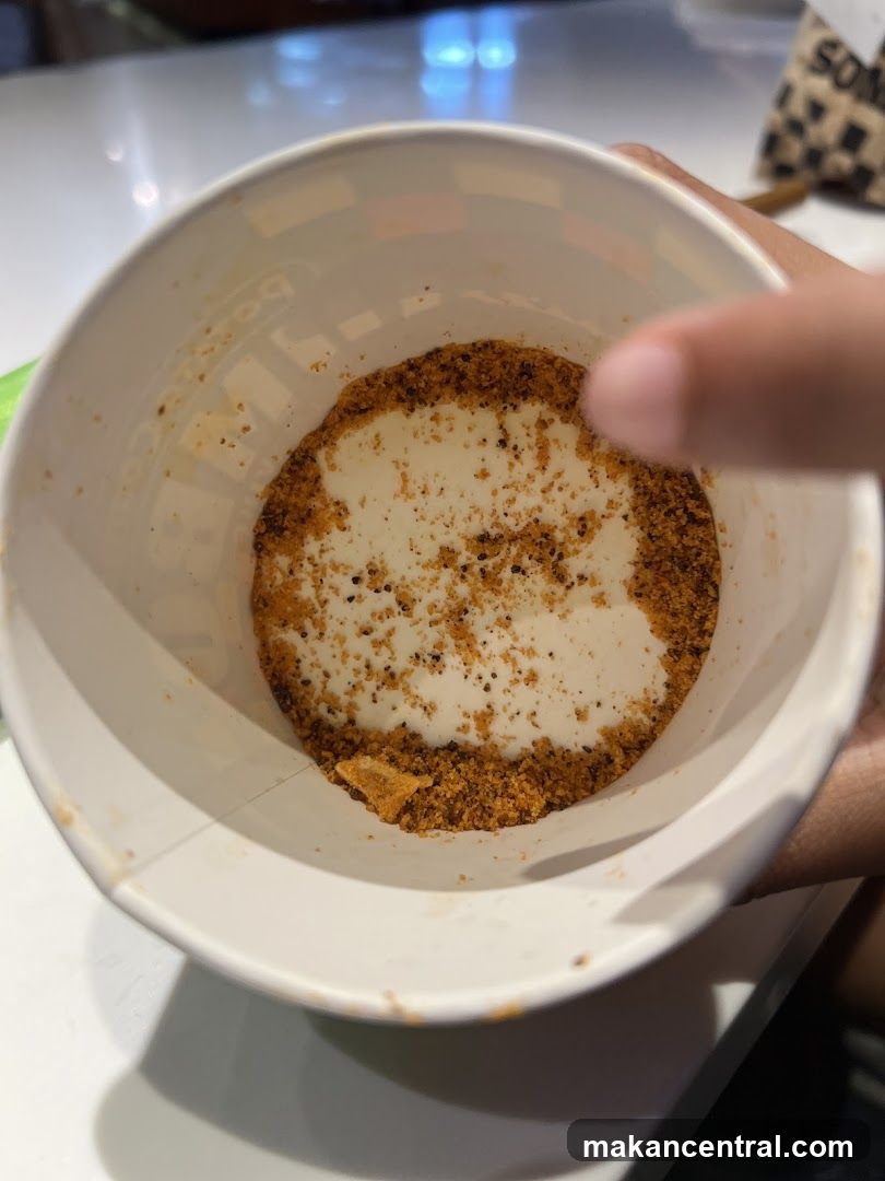 Cup with Crumbs