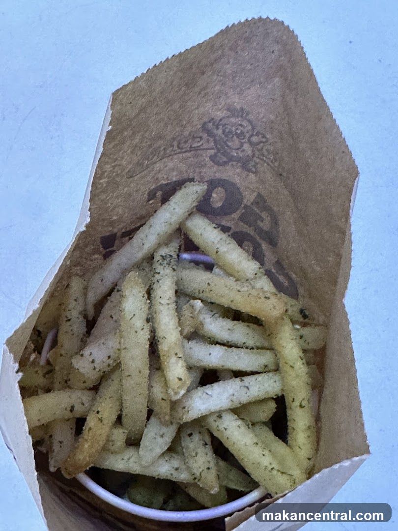 Seasoned French Fries in a Bag