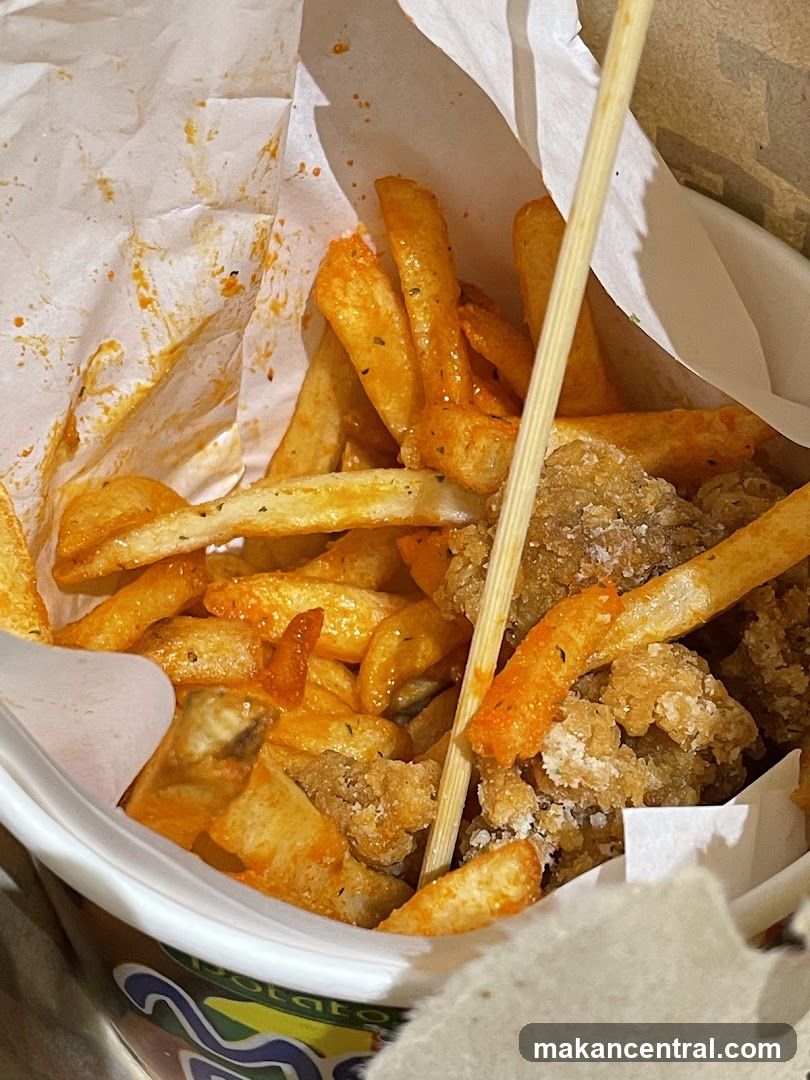 Spicy Fries and Fried Bites