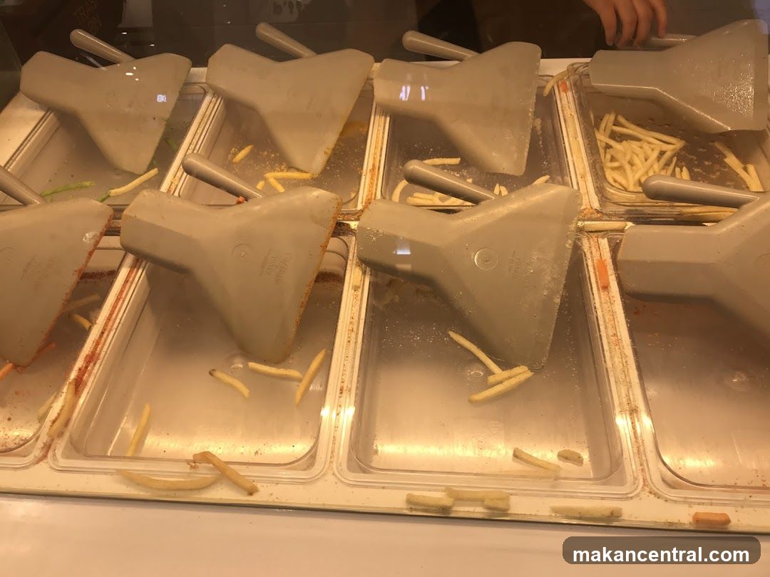 French Fries Display