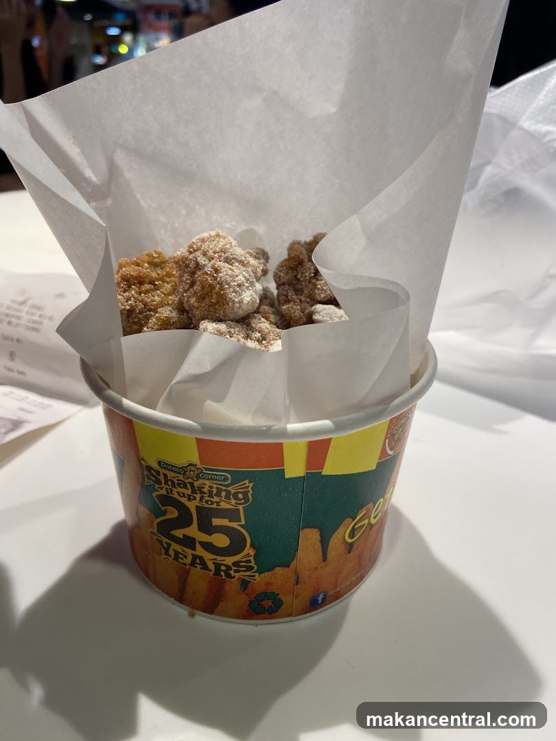 Fried Chicken Bites in a Branded Cup