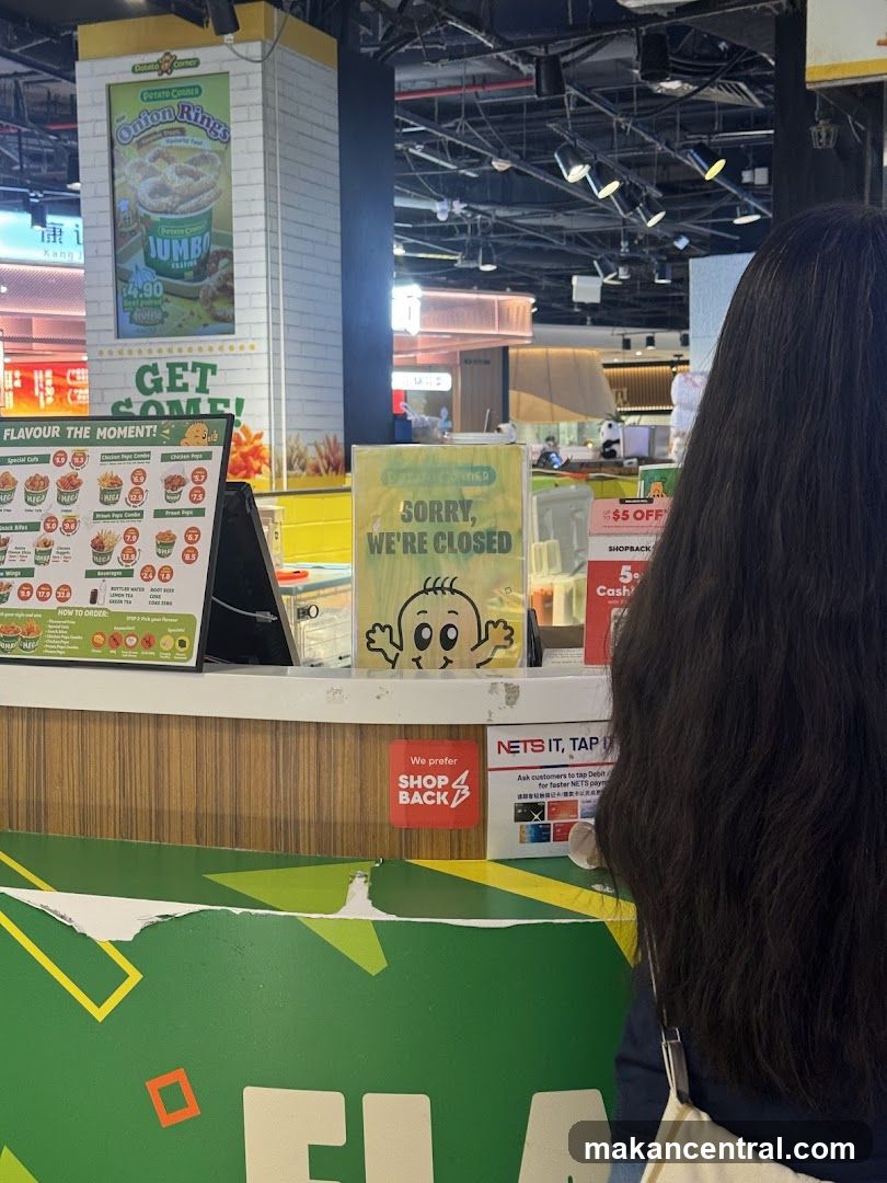 Potato Corner Counter
