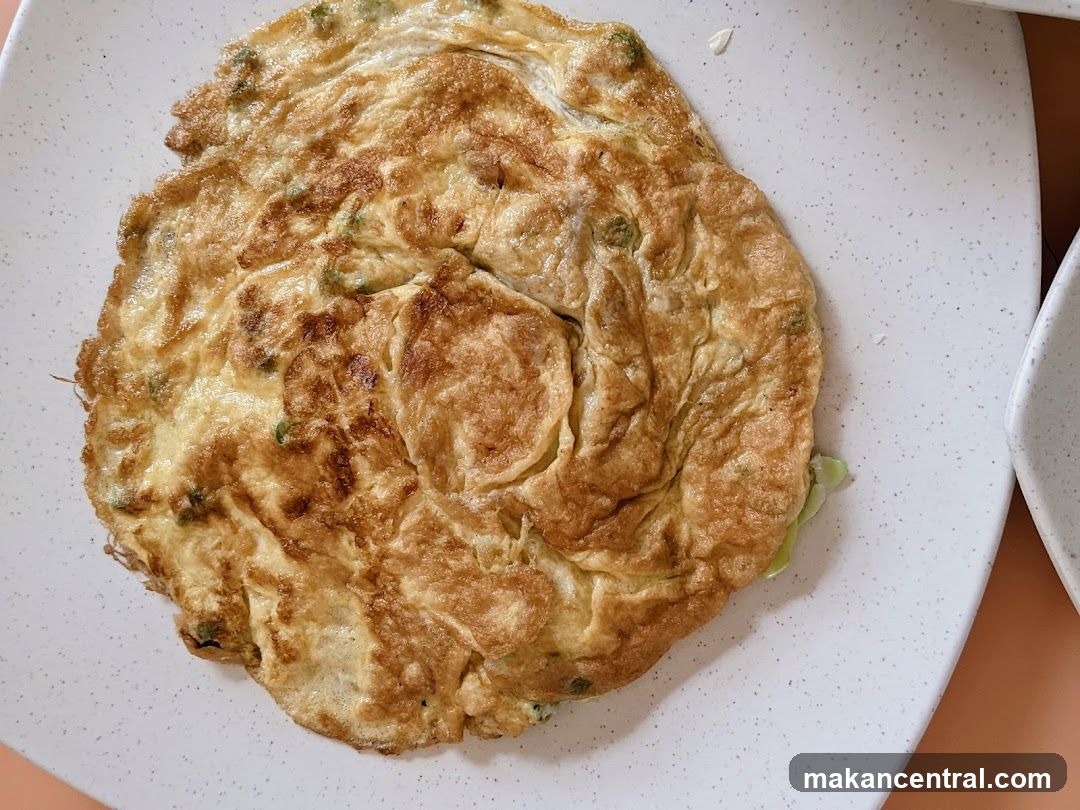 Omelet on a Plate