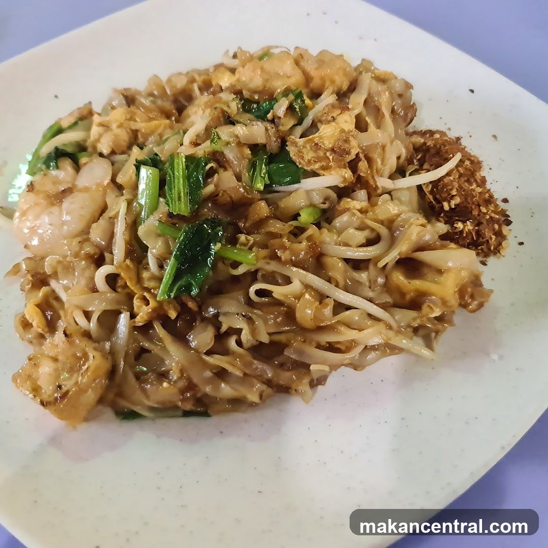 Plate of Stir-Fried Noodles
