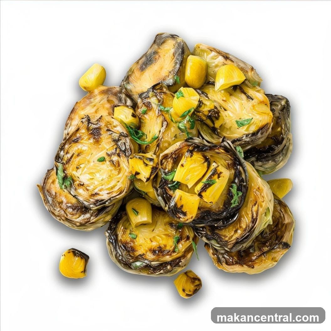 Grilled Artichokes with Lemon