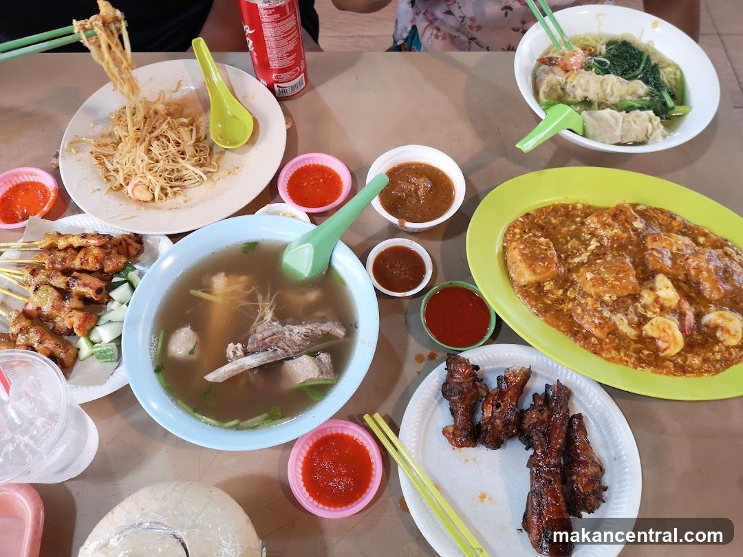 Assortment of Malaysian Dishes