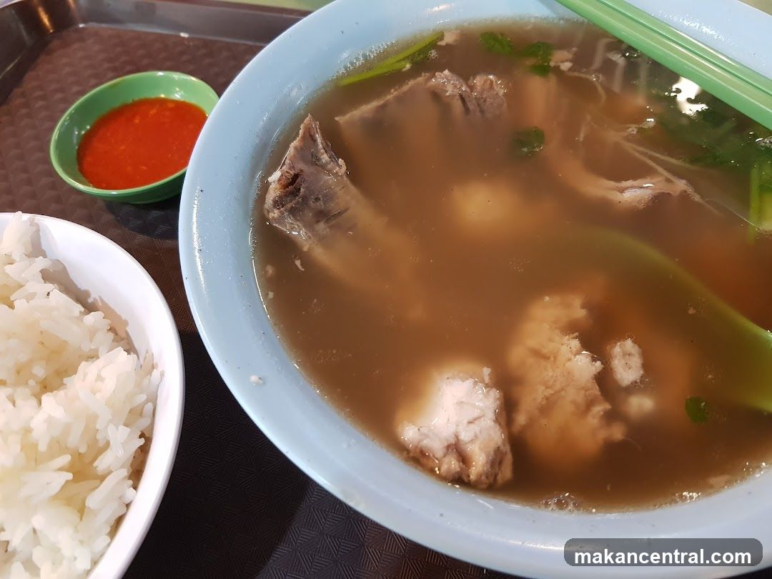 Pork Rib Soup with Rice