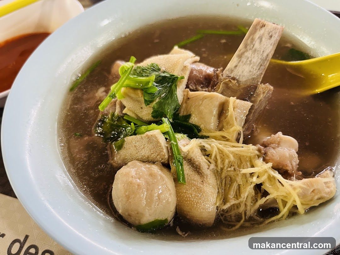 Bowl of Braised Meat Soup