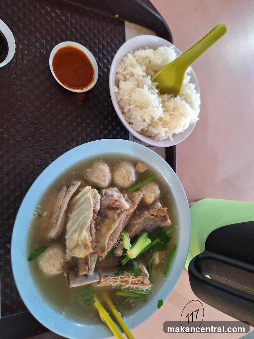 Pork Rib Soup with Rice