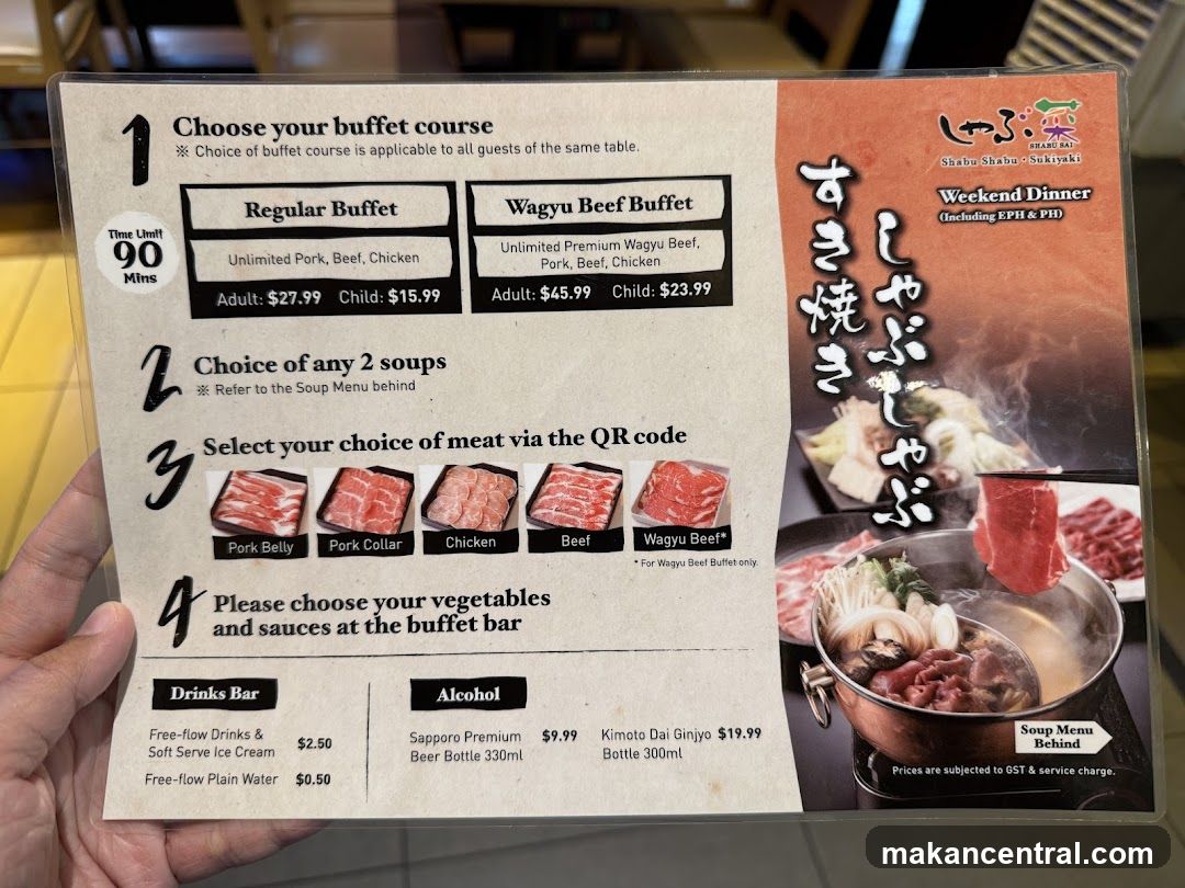 Shabu Shabu Sukiyaki Weekend Dinner