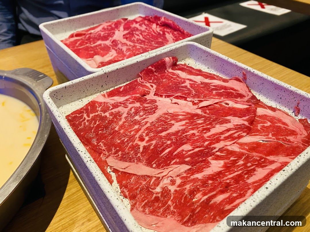 Thinly Sliced Raw Beef