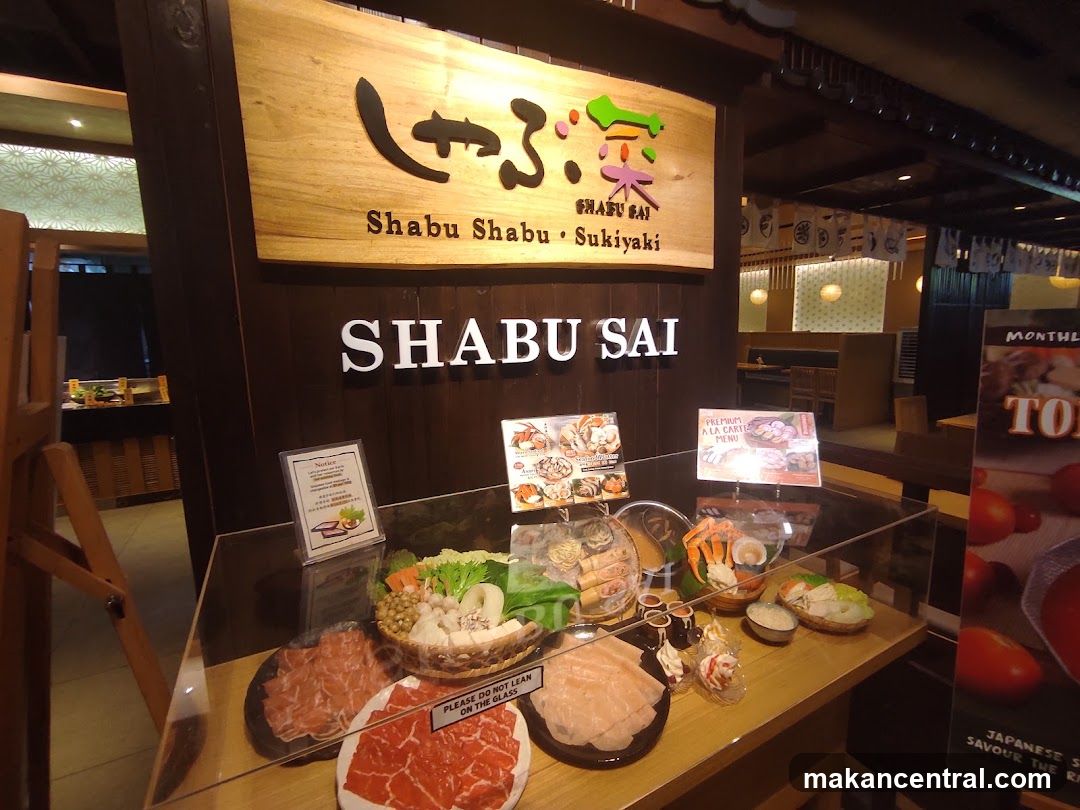 Shabu Sai Restaurant Display