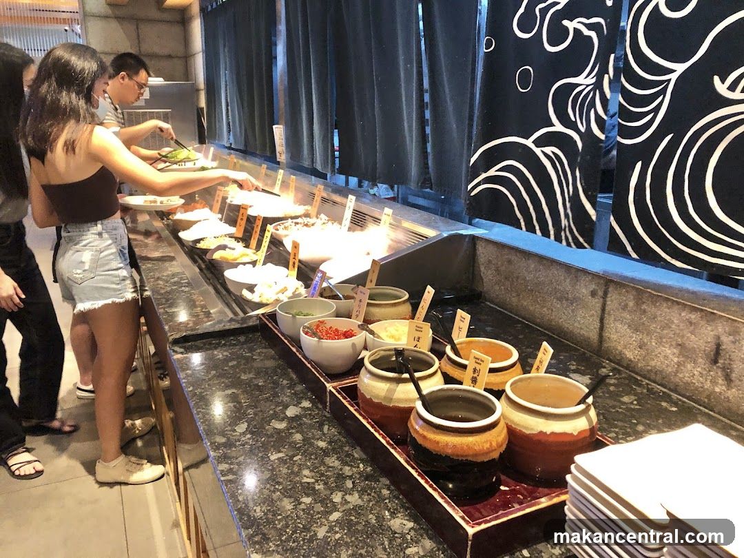 Buffet Food Selection