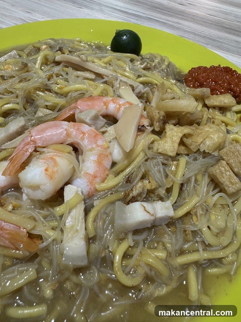 Noodle Dish with Shrimp
