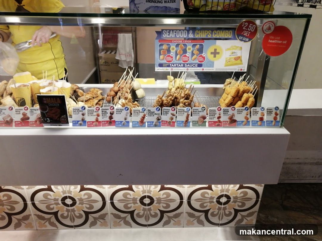 Fried Snacks Display