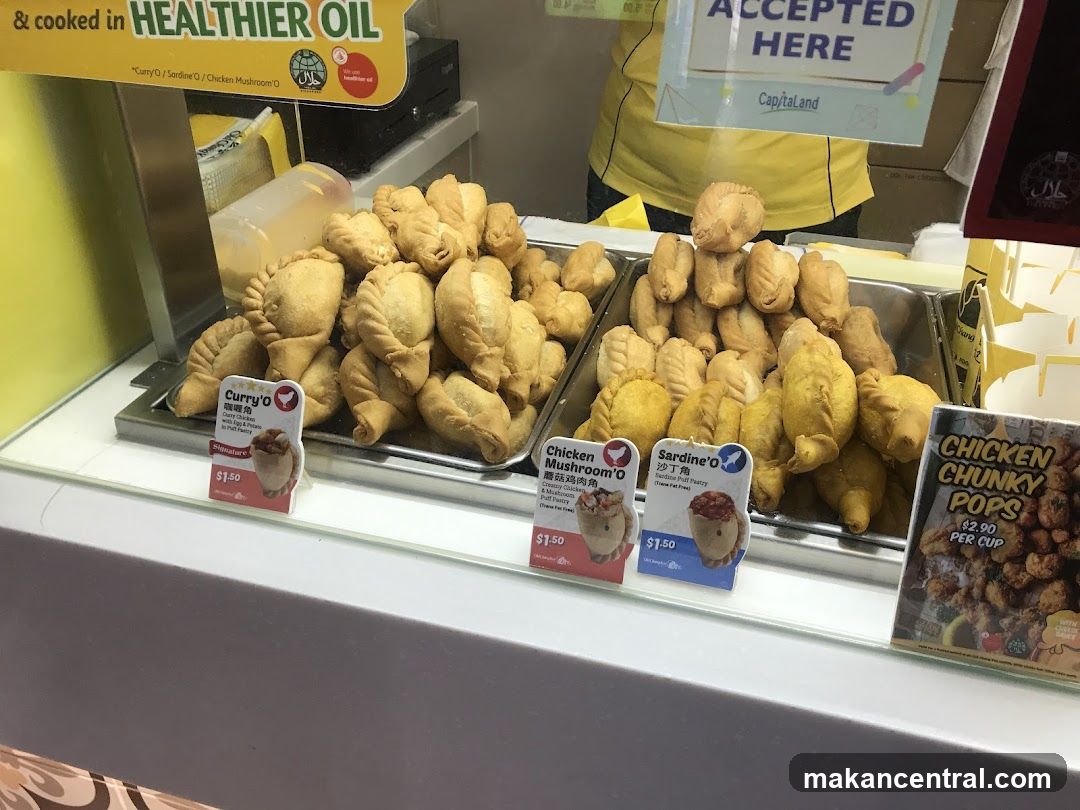 Fried Pastries and Chicken Pops
