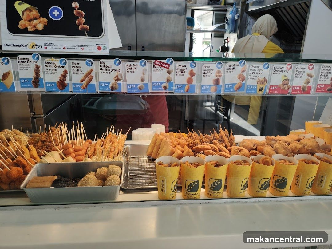 Fried Snacks Display