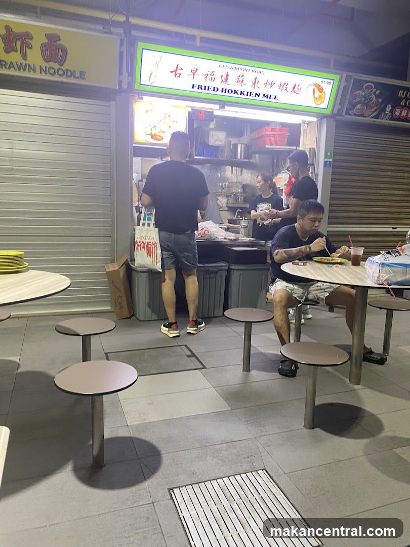 Fried Hokkien Mee Stall