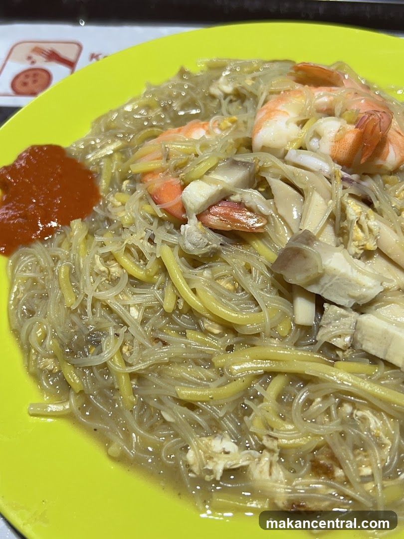 Noodles with Shrimp and Pork