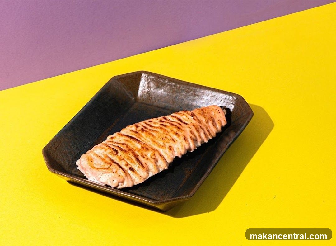 Grilled Salmon Nigiri