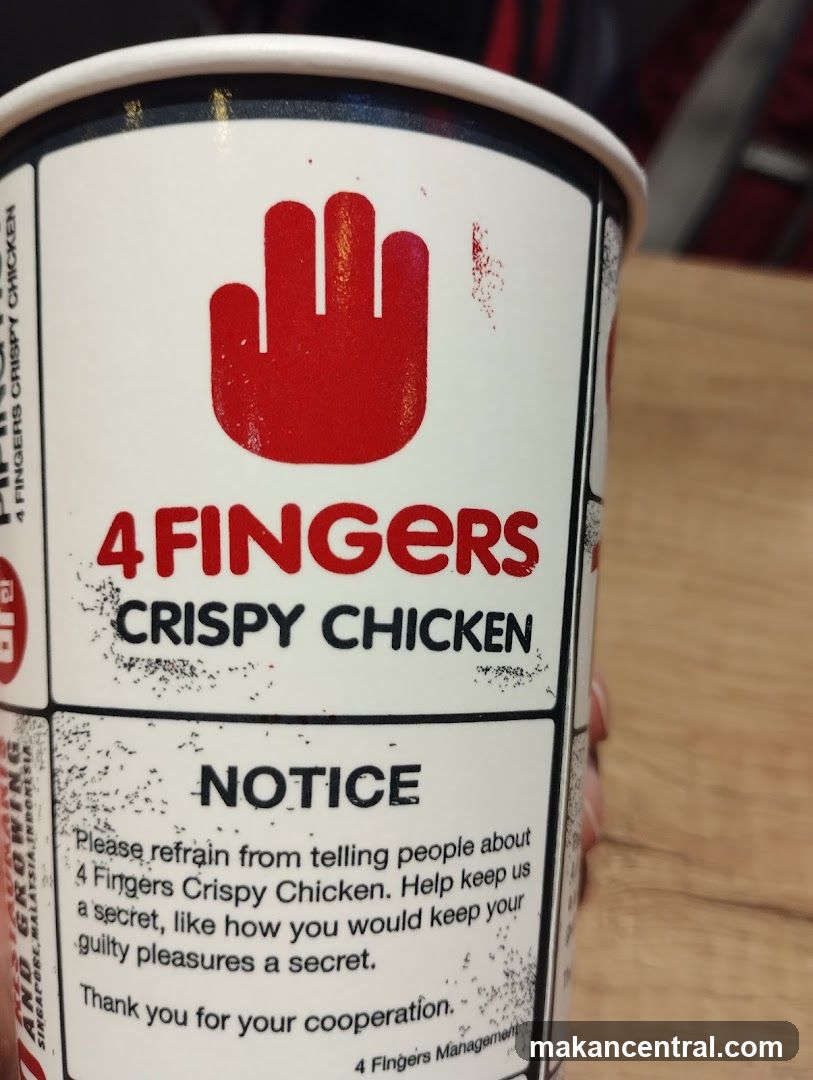 4 Fingers Crispy Chicken Container
