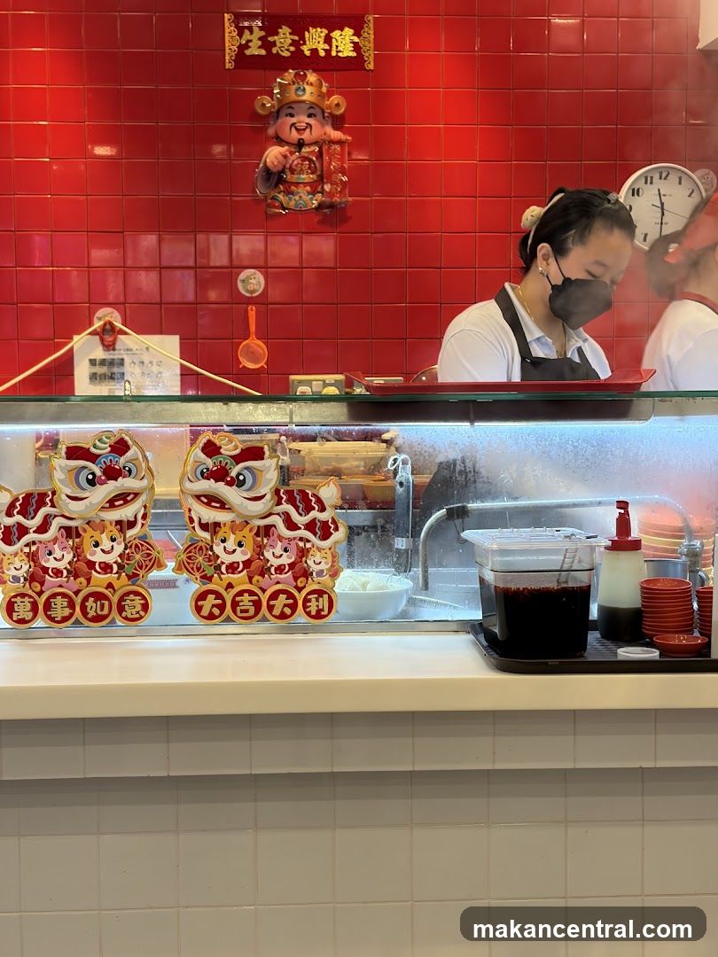 Restaurant Counter with Decorations