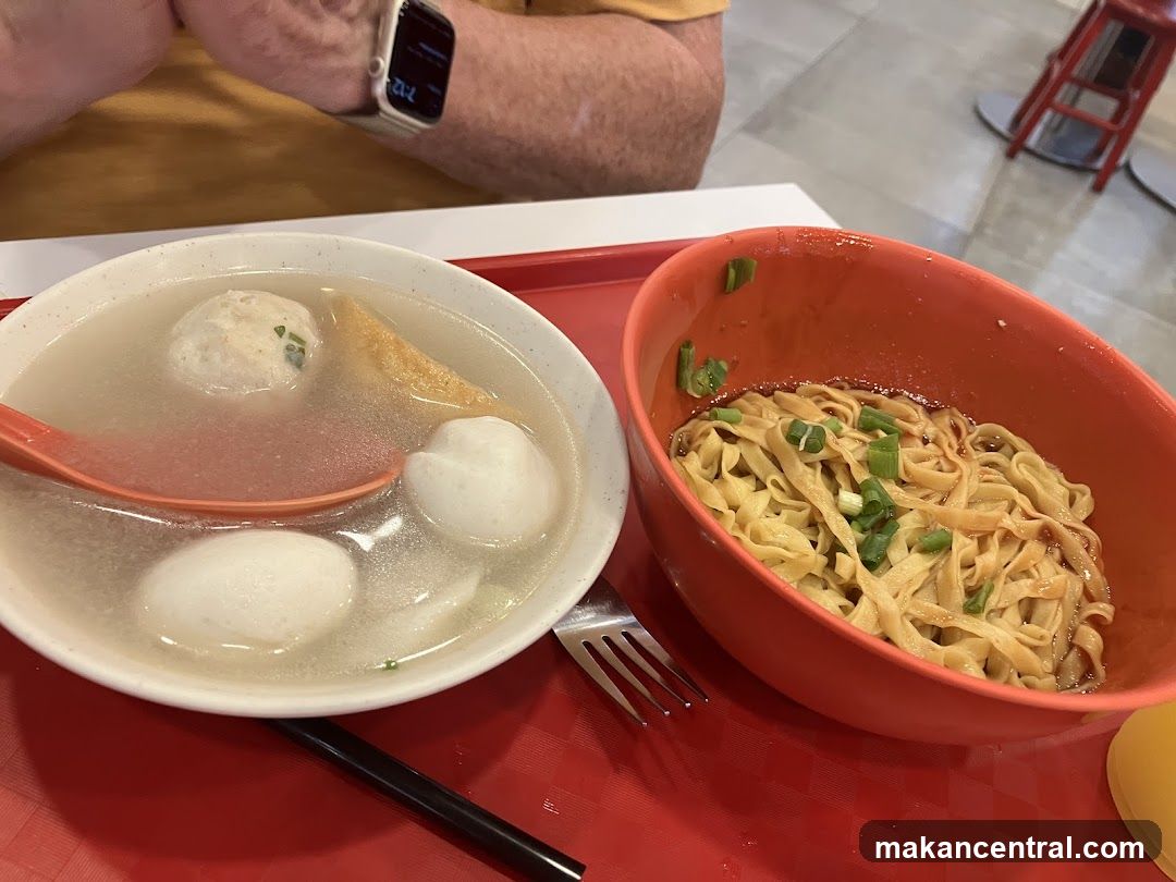 Noodles and Fish Balls