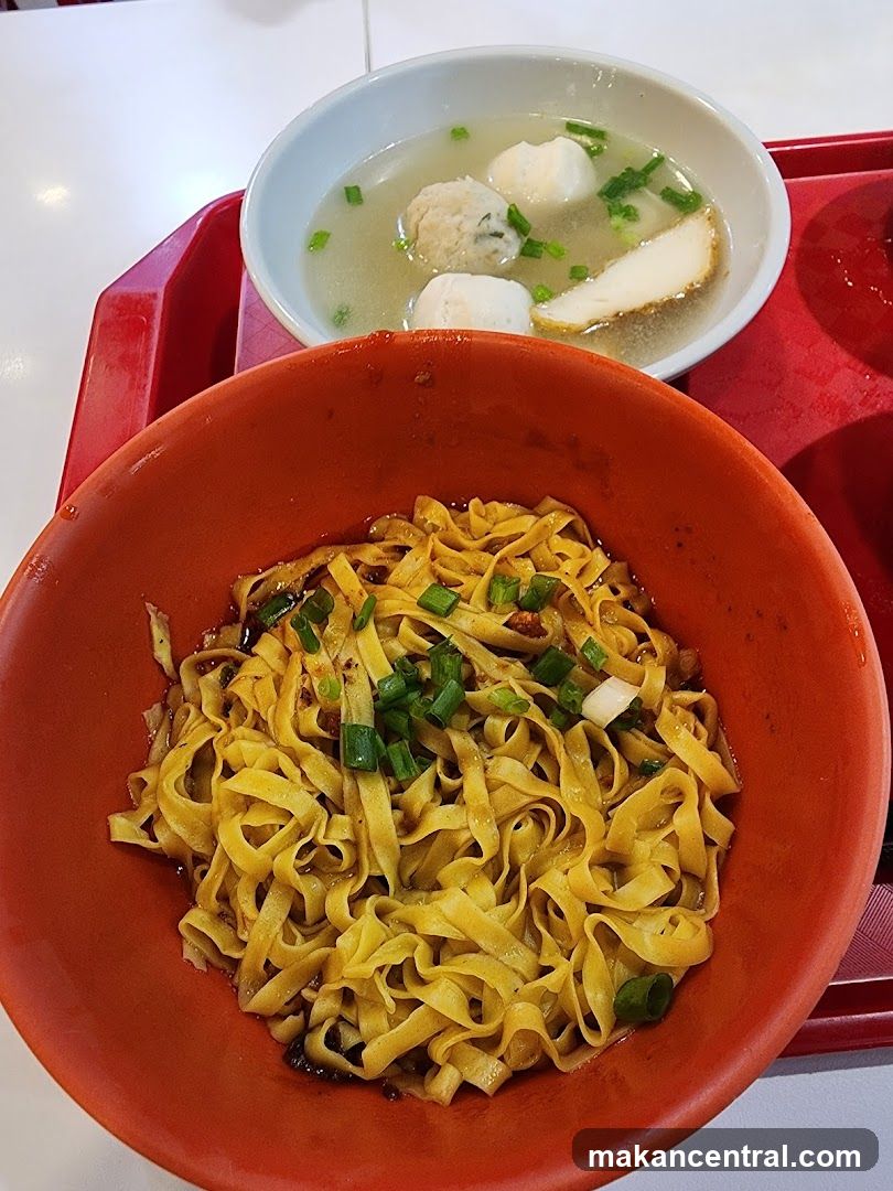 Noodles and Fishball Soup
