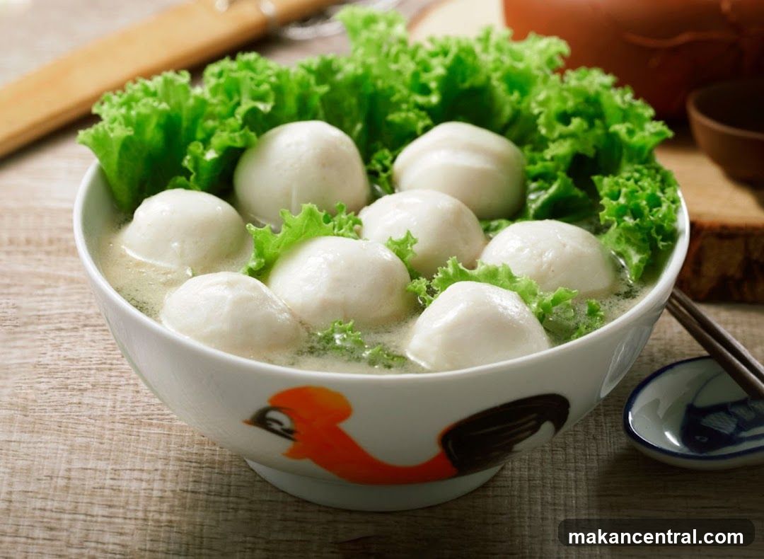 Fish Balls in Broth