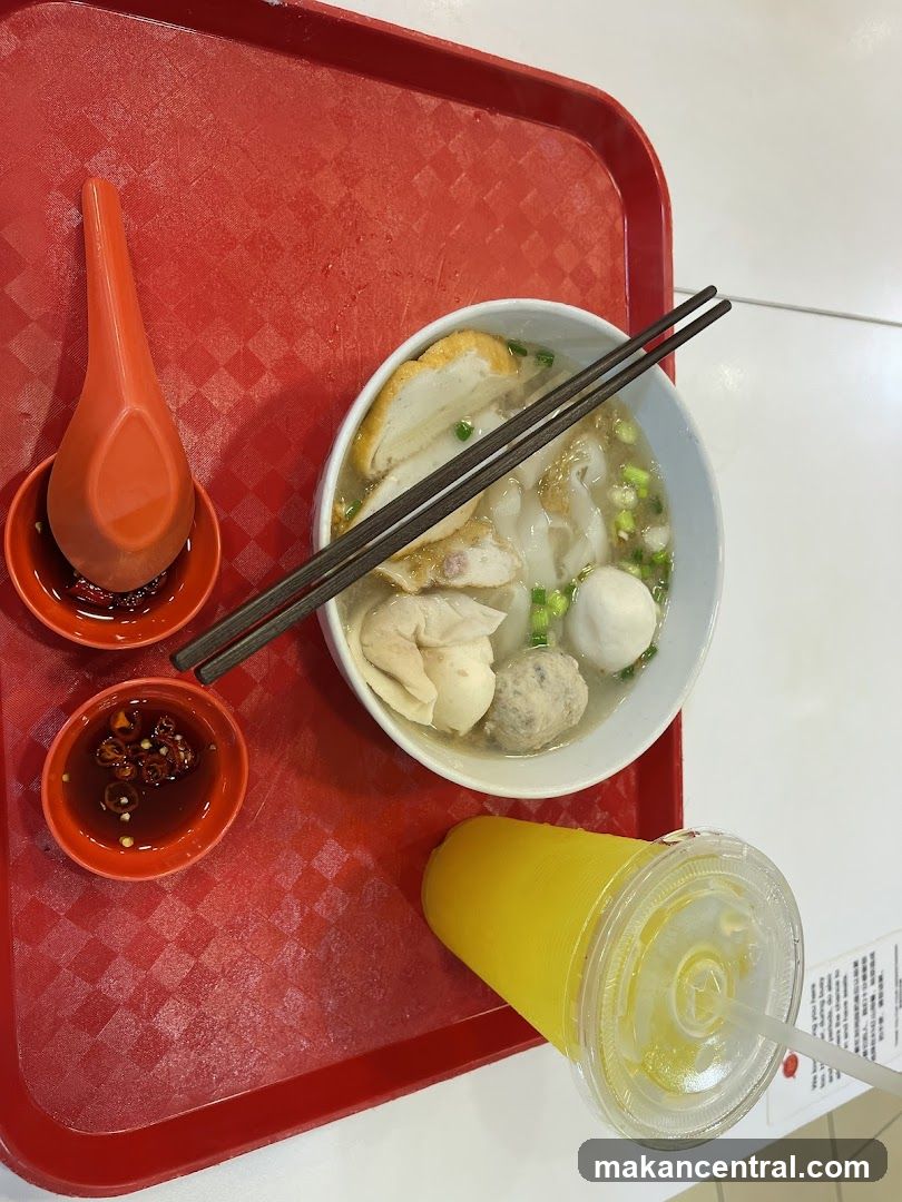 Noodle Soup and Drink