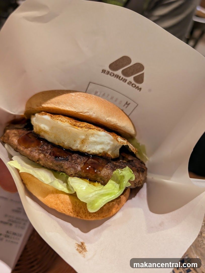 Burger with Fried Egg