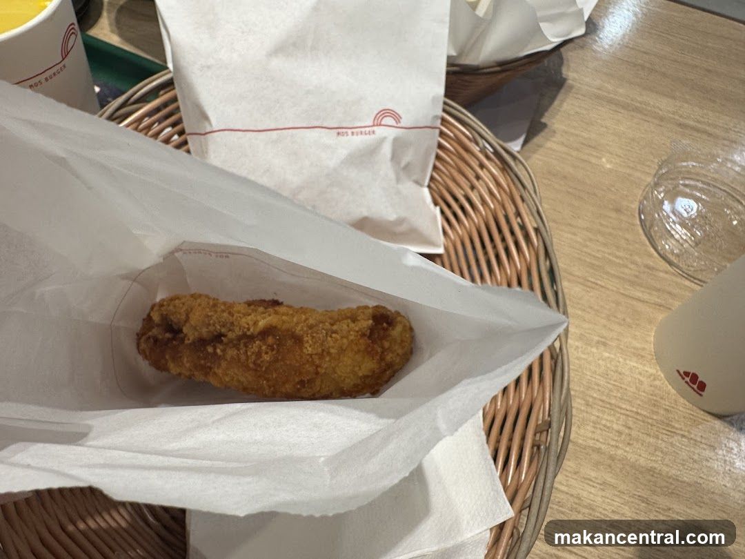 Fried chicken in paper bag