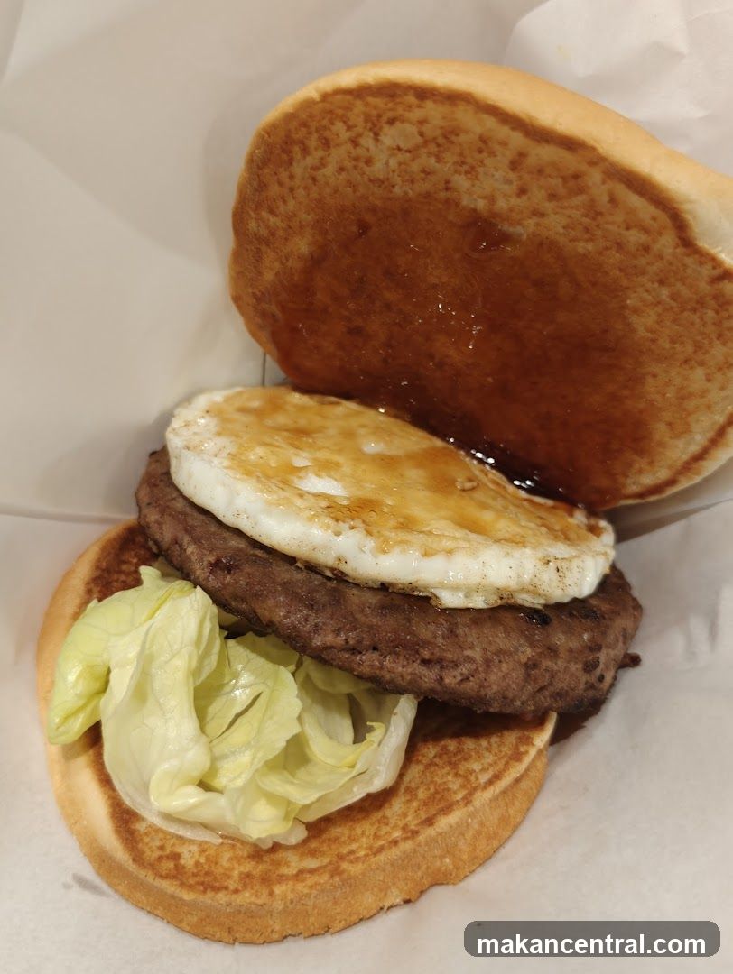 Burger with Fried Egg