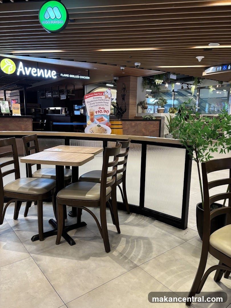 Restaurant Seating Area
