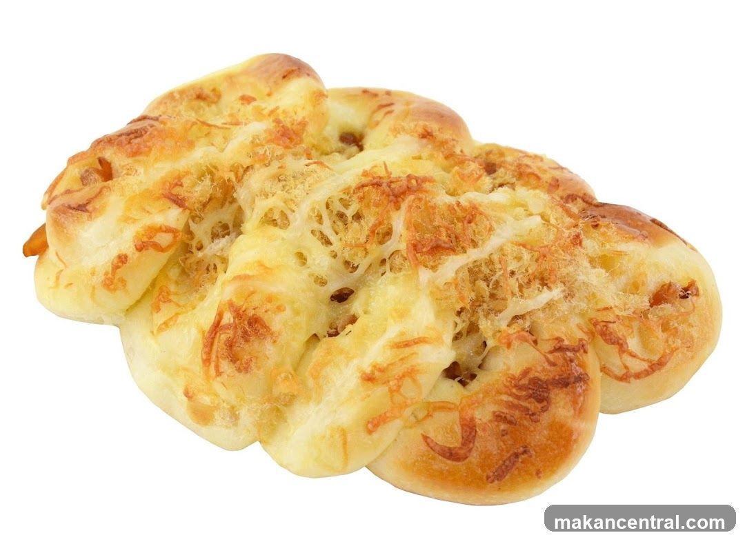Savory Cheese and Shredded Meat Pastry