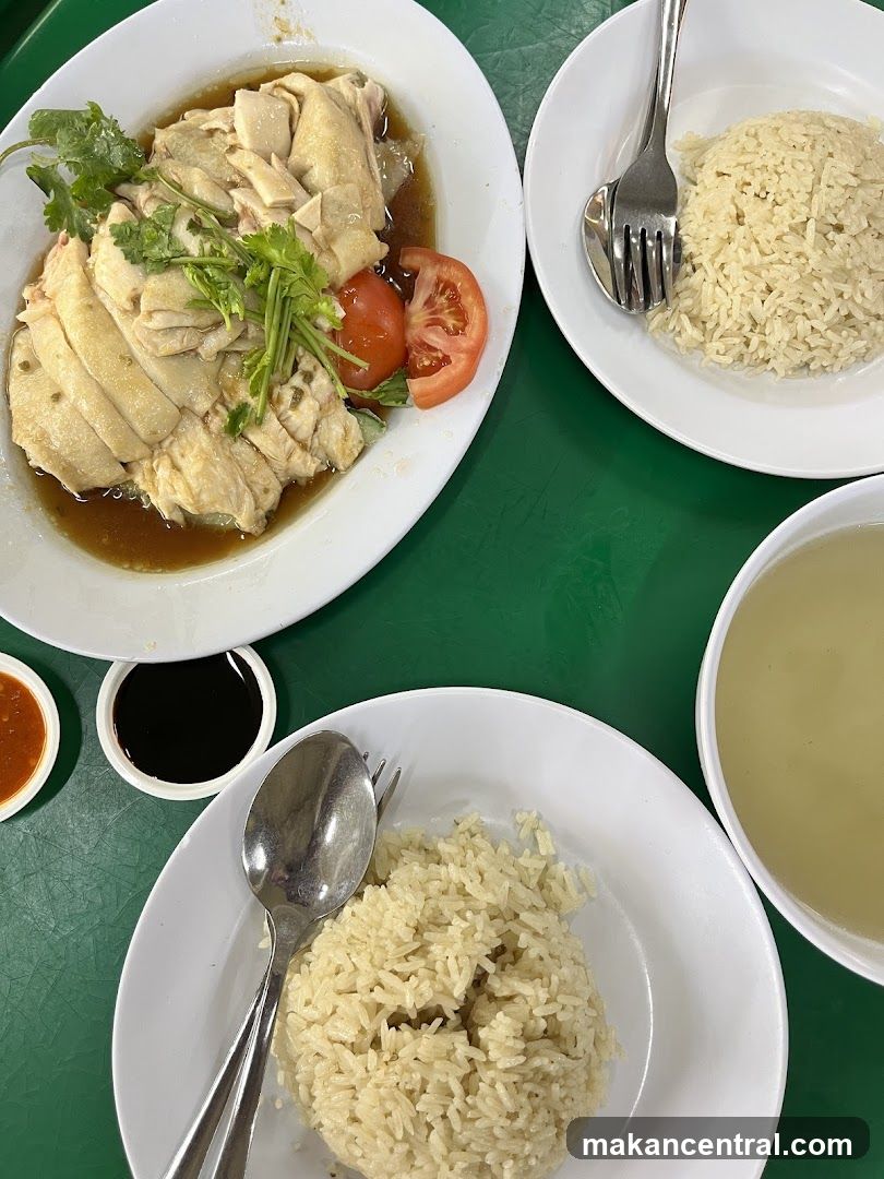 Hainanese Chicken Rice