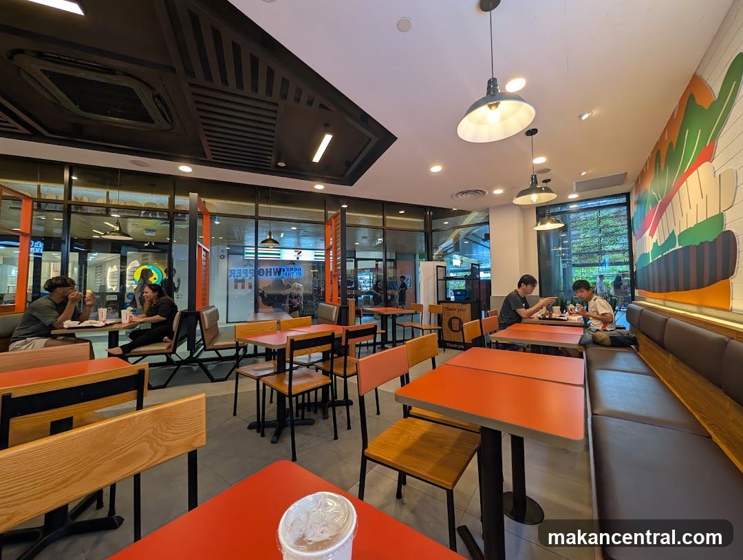 Restaurant Interior with Diners
