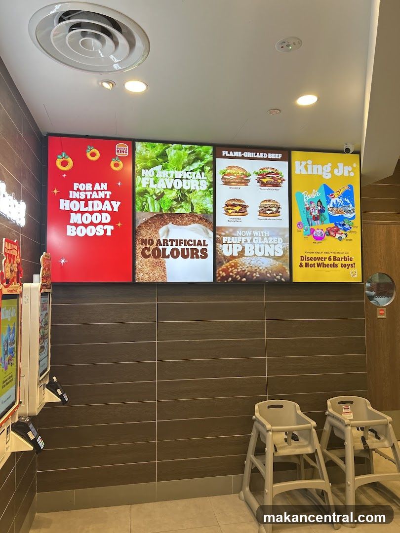 Burger King Menu Board