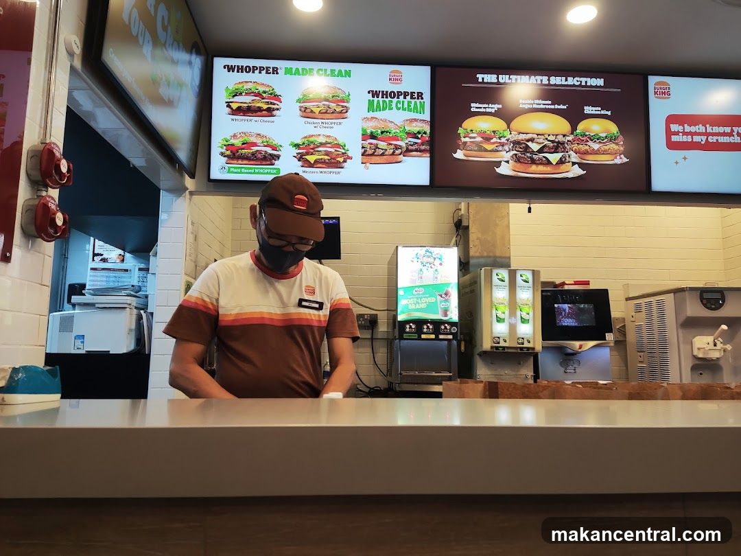 Burger King Counter