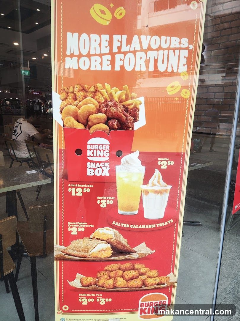 Burger King Menu