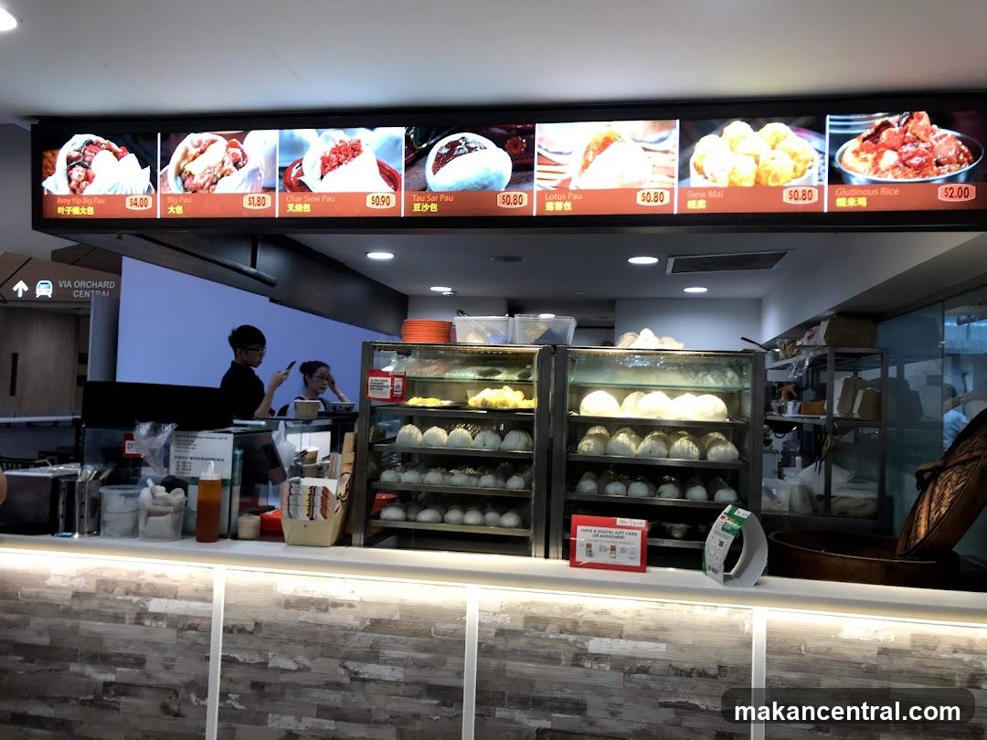 Food stall display