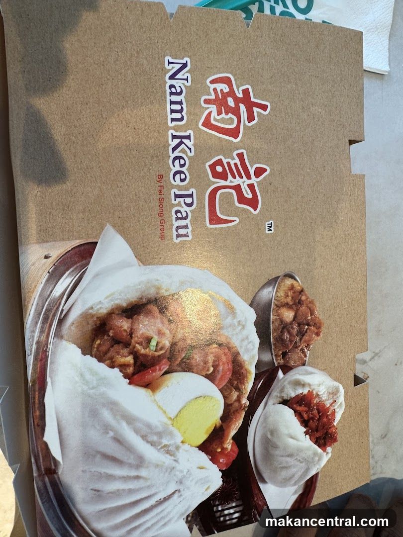 Nam Kee Pau Menu