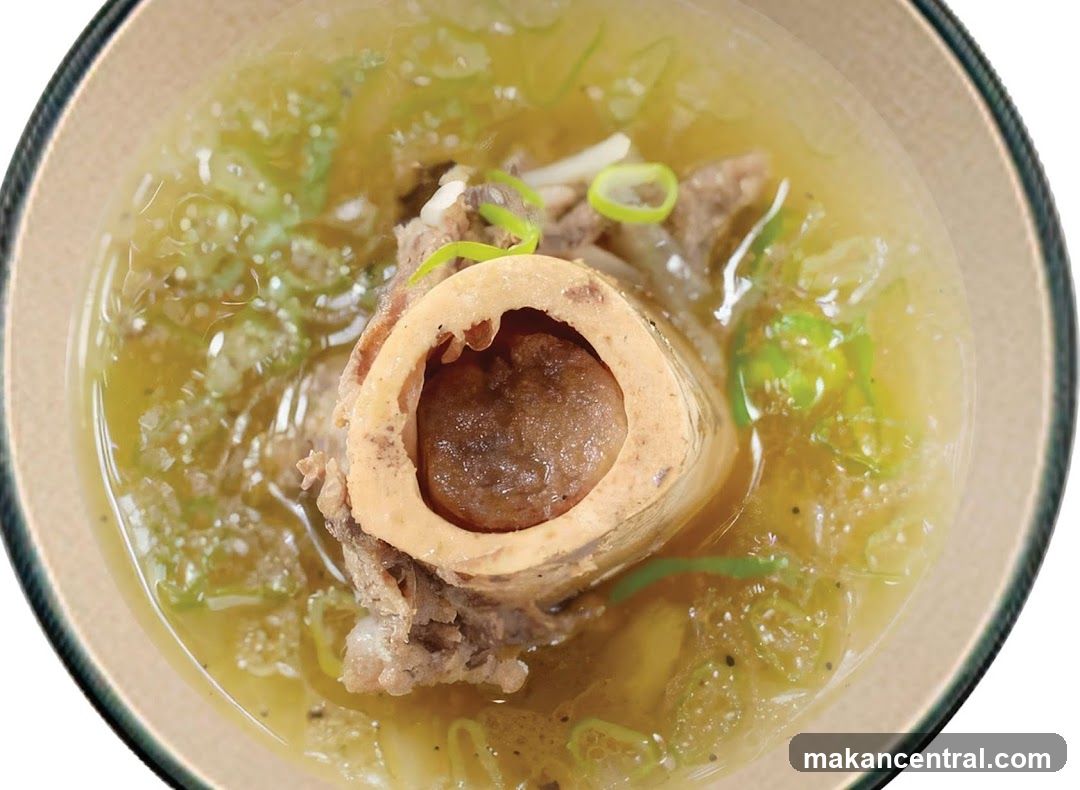 Bowl of Bone Marrow Soup