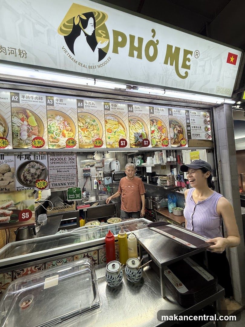 Pho Me Restaurant Stall