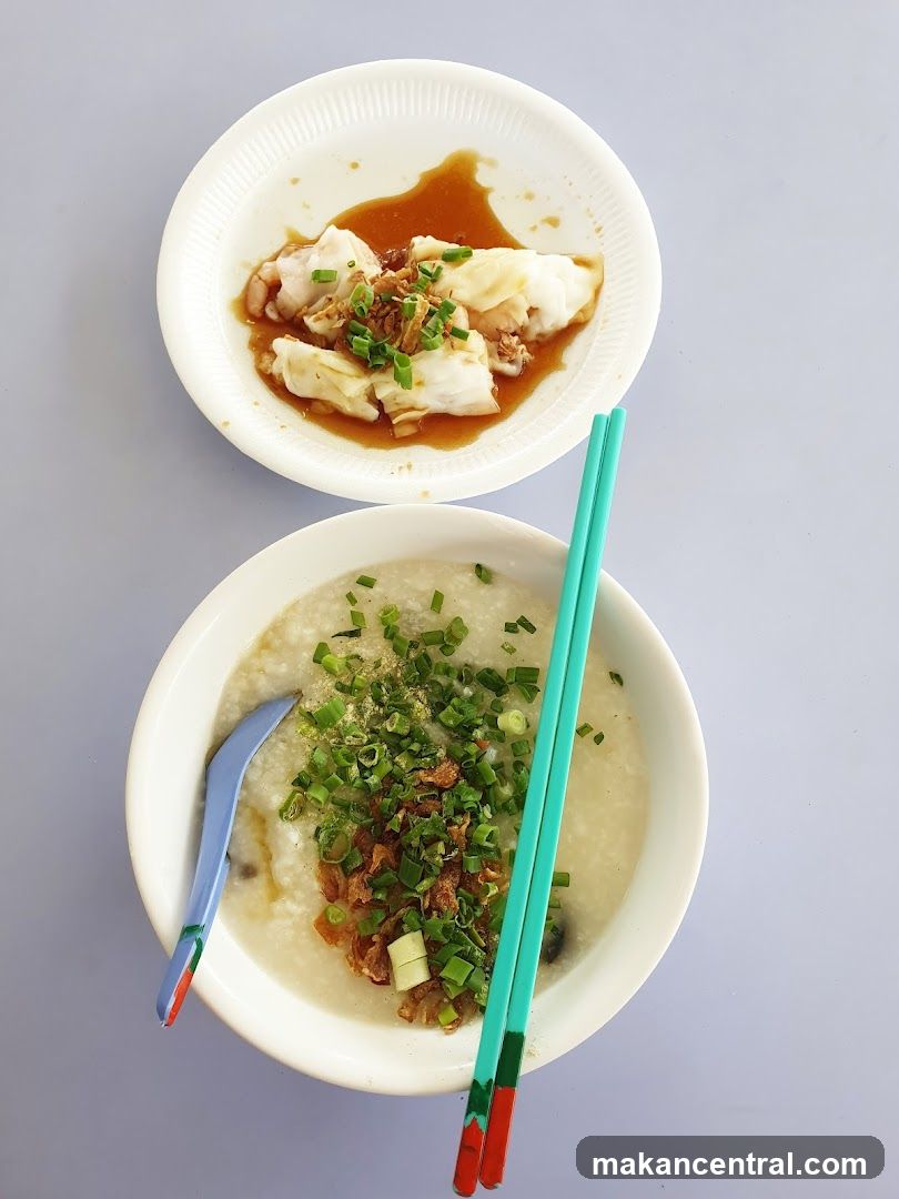 Congee and Rice Rolls