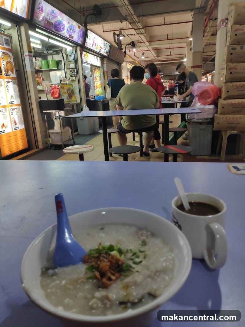 Food Stall with Diners