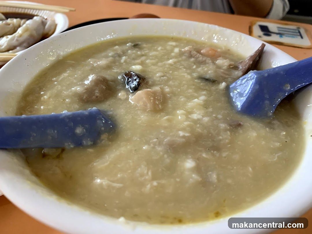 Congee with Meat and Shrimp