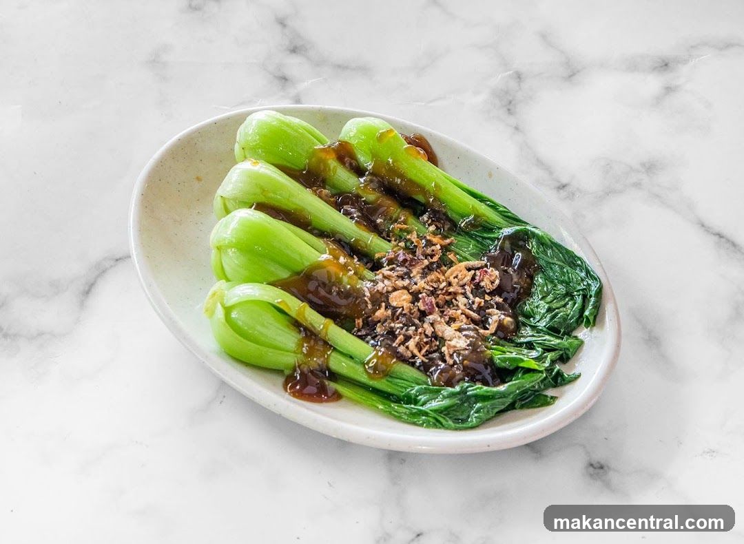 Bok Choy with Sauce